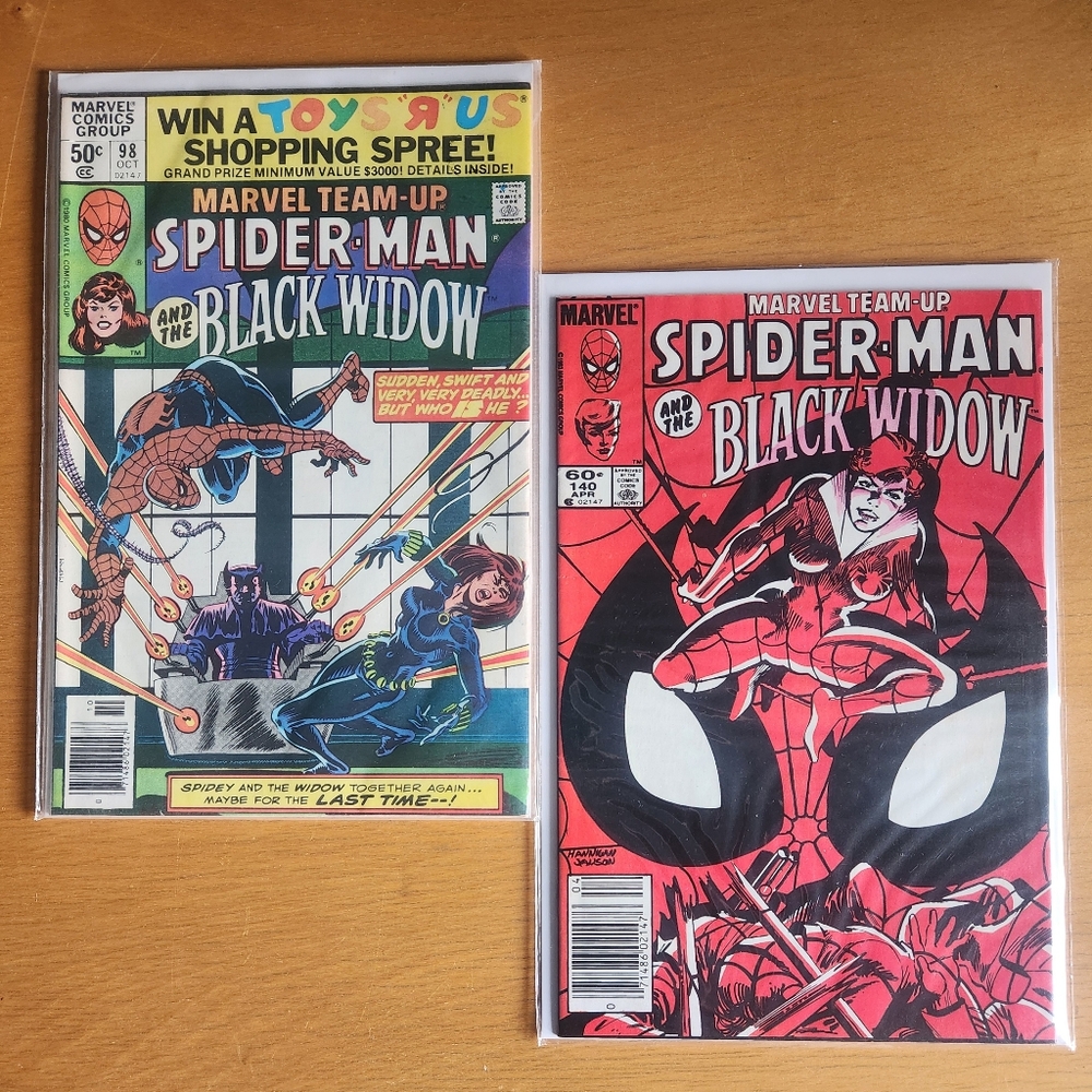 Marvel Team-Up #98, #140 - 1980s Marvel Comics (Lot of 2) 
